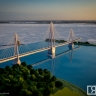 Строительство Ленского моста в русле реки начнут в этом году
