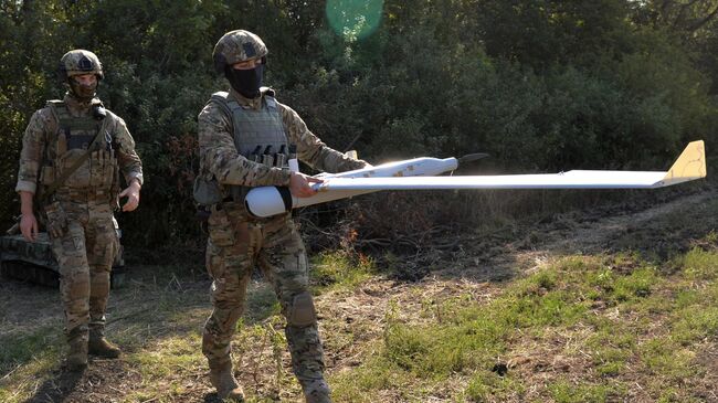 Тандем Zala и "Ланцета" уничтожил орудие ВСУ в Херсонской области