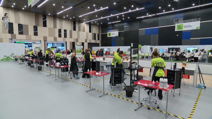 Первый день национального чемпионата «Профессионалы» завершился в Экспофоруме