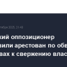 Грузинский оппозиционер Хабеишвили арестован по обвинению в призывах к свержению власти