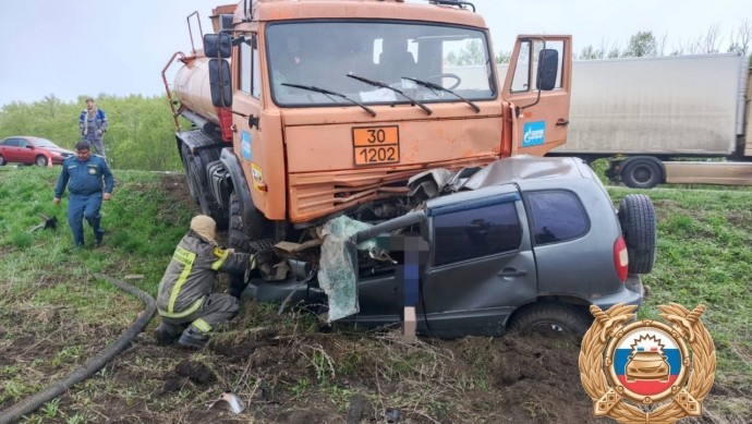 В Башкирии в страшной аварии погибли двое
