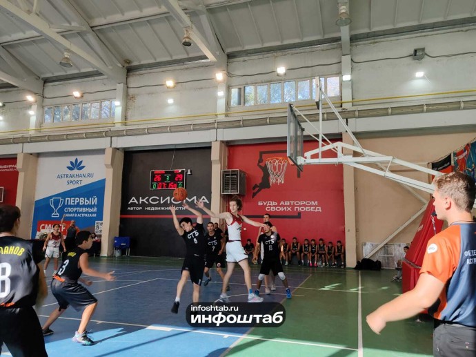 В Астрахани при поддержке ЛУКОЙЛа прошел юниорский турнир по баскетболу