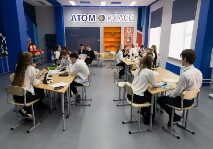 В Колпино открылся первый школьный «Атомкласс» при поддержке «Росатома»