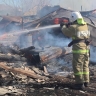Страшный пожар под Пензой уничтожил два дома и надворные постройки