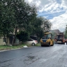В Курске продолжается ремонт дороги на улице Семёновской