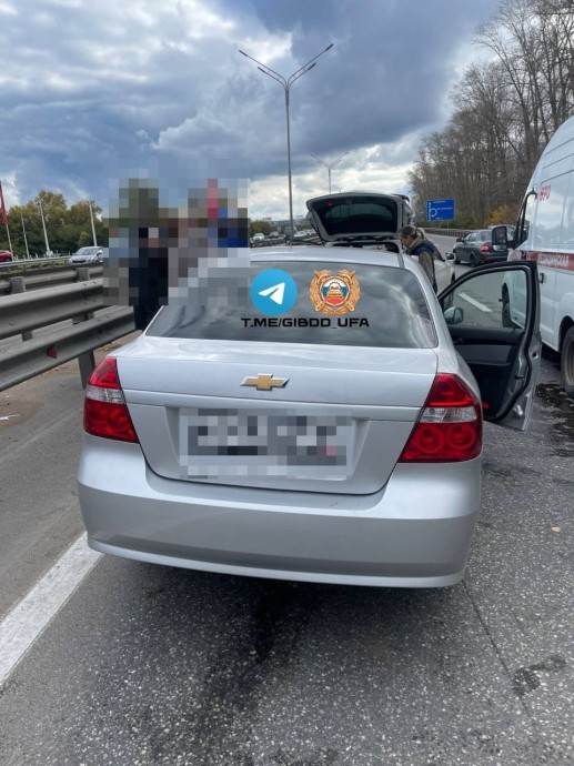 Два молодых человека пострадали в ДТП в Уфе