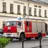На Рябовском шоссе загорелось неэксплуатируемое здание