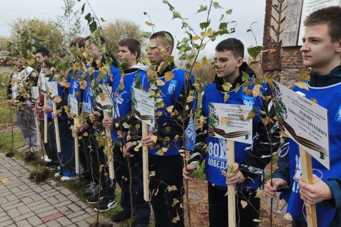 Ливны присоединились к международной акции «Сад памяти»