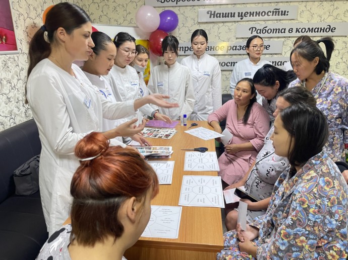 Городской перинатальный центр Улан-Удэ отметил День беременных