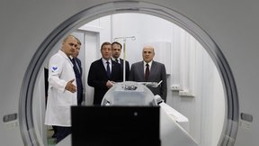 Михаил Мишустин посетил Республиканскую больницу в Горно-Алтайске