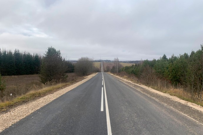 Юрий Зайцев: В Марий Эл завершён ремонт участка дороги Коркатово – Чодраял – Чавайнур в рамках нацпроекта