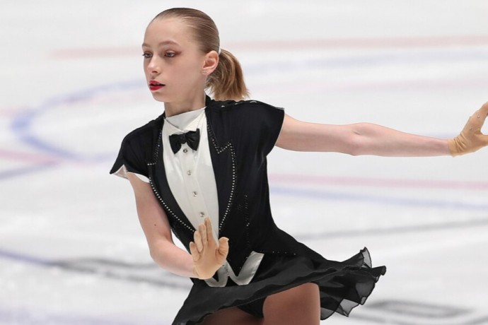 Плескачёва выиграла юниорский Гран-при в Омске, Костылёва - вторая Плескачёва выиграла юниорский Гран-при в Омске, Костылёва - вторая