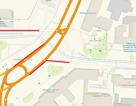 В Уфе на важном транспортном узле введут ограничения В Уфе на важном транспортном узле введут ограничения