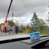 Появились кадры эвакуации автомобиля с места смертельного ДТП в Смирныховском районе