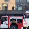 В центре Москвы в строящемся доме произошел пожар