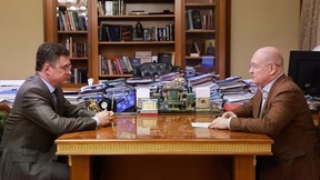 Александр Новак встретился с губернатором Севастополя Михаилом Развожаевым