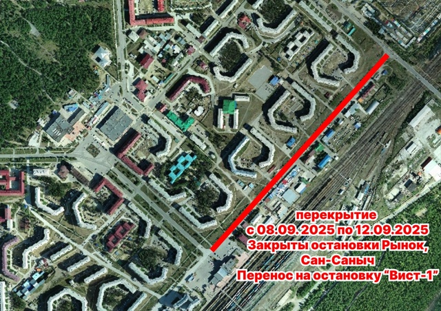 В Северобайкальске перекрыли проезды для автотранспорта