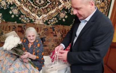 Жительница Курска Анастасия Сидорова отметила 100-летие