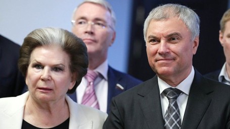 Вячеслав Володин отметил ответственность Валентины Терешковой, которая задает высокие стандарты в работе