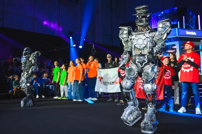 Команда столичного колледжа стала призером международного чемпионата «Битва роботов»