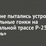 Иркутяне пытались устроить нелегальные гонки на федеральной трассе Р-255 «Сибирь»