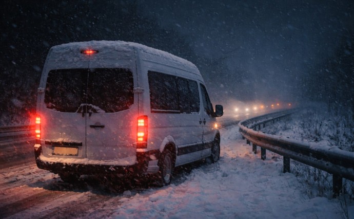 "Высадили посреди дороги": пассажиров автобуса Томари — Ильинское оставили у ж/д переезда
