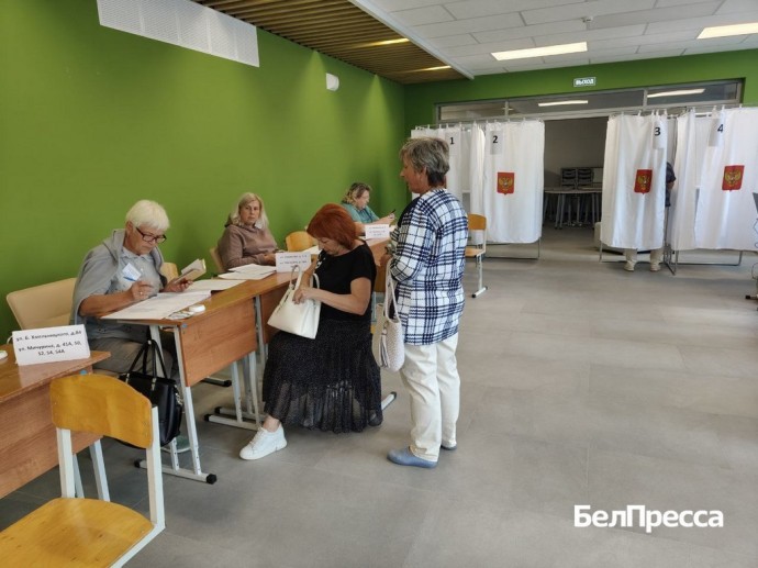 Директор обновлённого лицея № 32 в Белгороде: «Люди идут к нам голосовать с удовольствием»