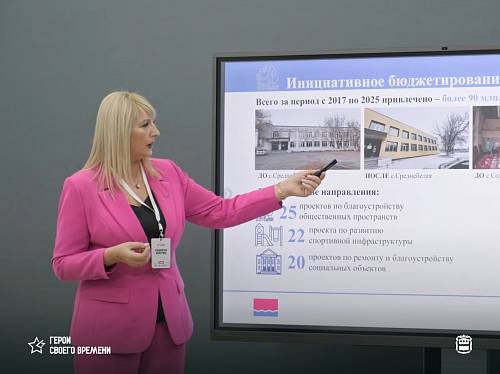 Глава округа показала участникам СВО, как реализовать проекты по инициативе жителей