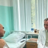 С ранеными белгородцами, госпитализированными после атак ВСУ, встретился губернатор