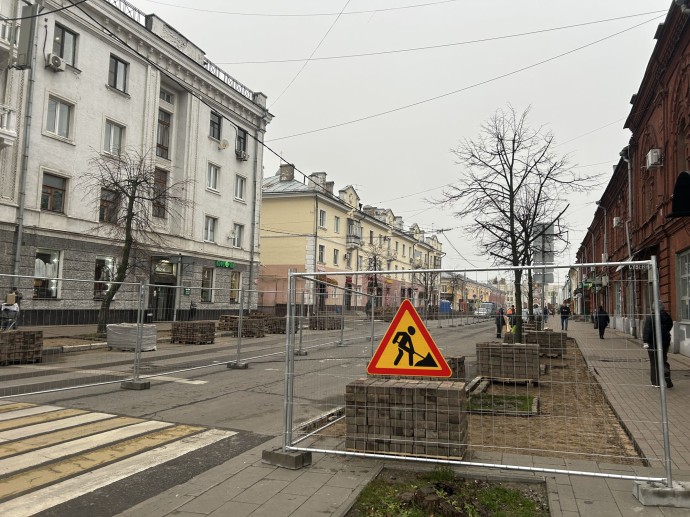 Работы по созданию в Ярославле пешеходного центра начались на улице Депутатской Работы по созданию в Ярославле пешеходного центра начались на улице Депутатской