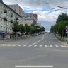 На Ленина разогнали трафик: в сторону Профсоюзной — три полосы