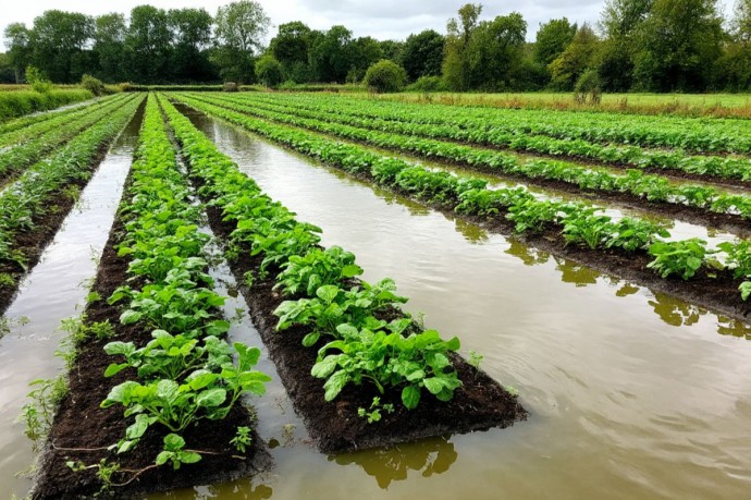 В Белгородской области после удара ВСУ по плотине затопило огороды В Белгородской области после удара ВСУ по плотине затопило огороды