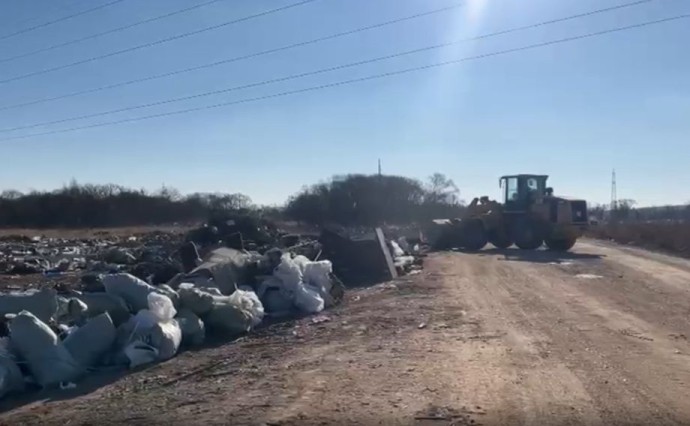 Гигантская свалка выросла в Дальнереченске