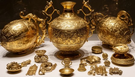 Среди артефактов знаменитого Клад Вильены найдены украшения, изготовленные из метеоритного железа