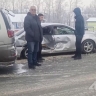 Очевидцев серьёзного ДТП с участием "Прадо" и ""Короллы" в Южно-Сахалинске просят откликнуться