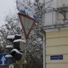 Снегом начало засыпать Астраханскую область 