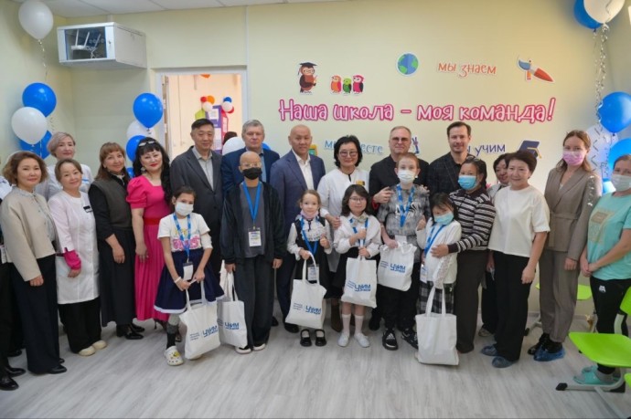 В Республике Бурятия открылась первая госпитальная школа проекта «УчимЗнаем» В Республике Бурятия открылась первая госпитальная школа проекта «УчимЗнаем»