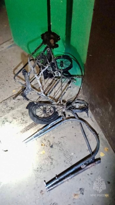 Двое детей пострадали при пожаре в Уфе