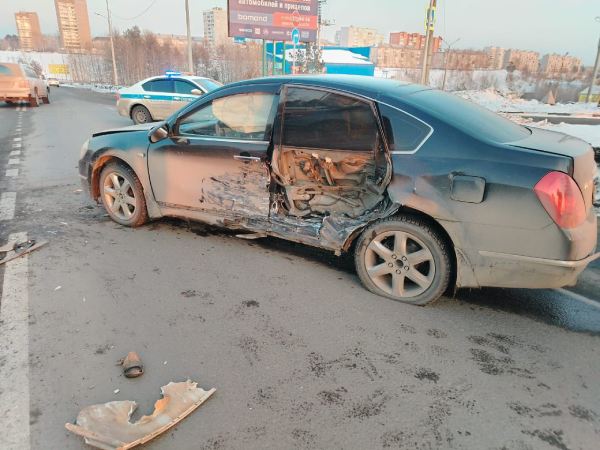 В Братске при столкновении двух иномарок пострадала пассажирка