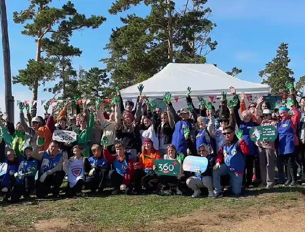 Бурятия приняла участие в рекордной экологической акции