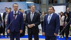 Виталий Савельев принял участие в церемонии открытия транспортных объектов