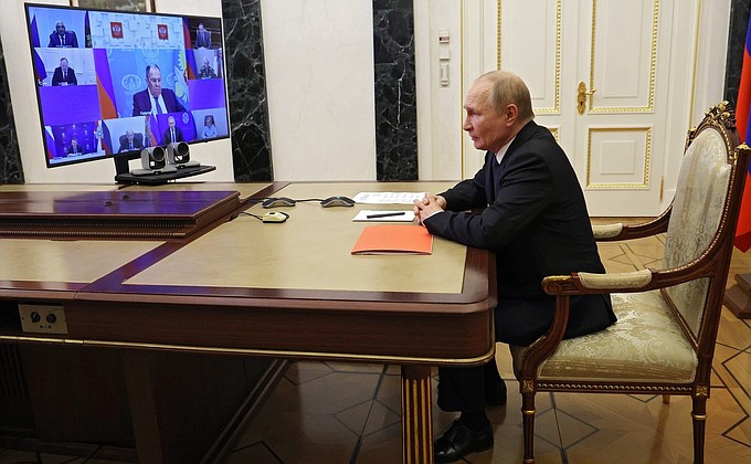 Совещание с постоянными членами Совета Безопасности