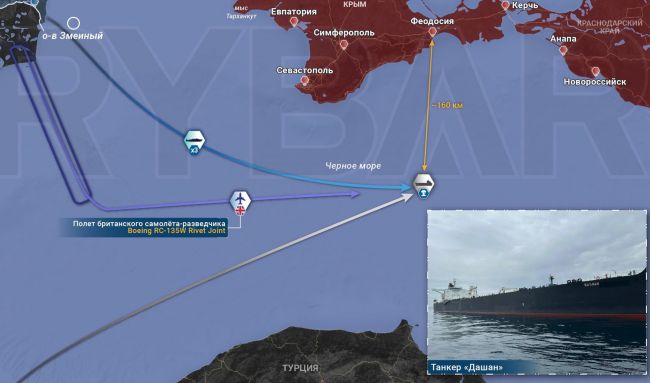 ВСУ атакуют танкеры в российской зоне Черного моря: самолет-разведчик мог подсказать