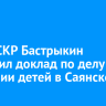 Глава СКР Бастрыкин запросил доклад по делу об избиении детей в Саянске