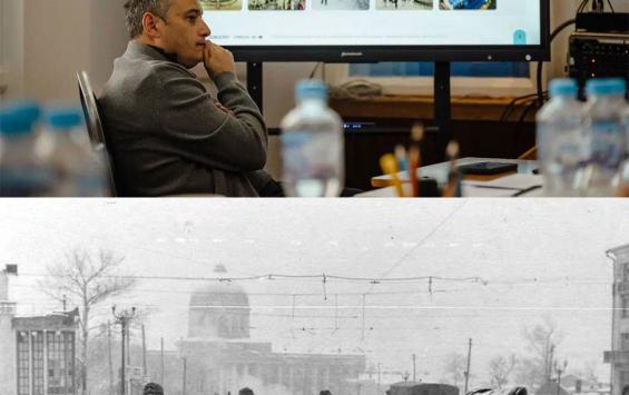В Курске на презентации мастер-плана города показали фотографии оккупантов
