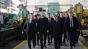 Денис Мантуров посетил промышленные предприятия Волгоградской области