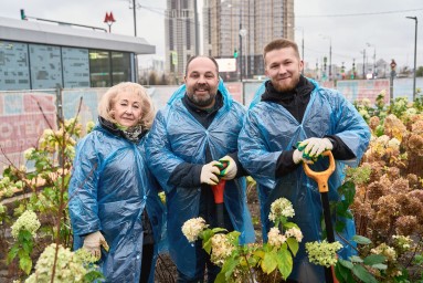 Более 30 тыс. растений высажено в Москве в рамках акции «Озеленяем вместе»