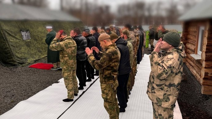 В батальоне имени Салавата Юлаева отметили Ураза-байрам