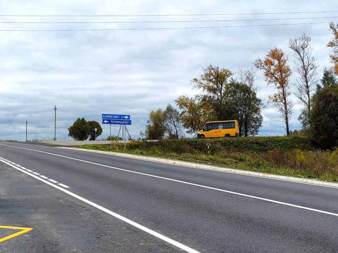 За год в Тульской области обновили 126 км дорог