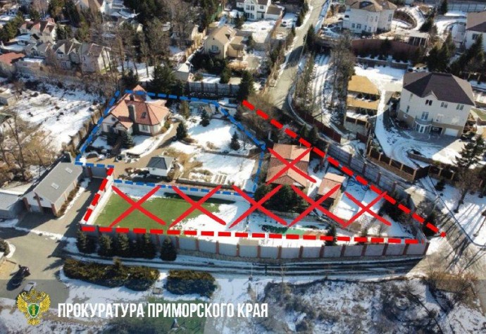 Снос особняка неизбежен: в Приморье суд подтвердил решение о демонтаже построек криминального бизнесмена Снос особняка неизбежен: в Приморье суд подтвердил решение о демонтаже построек криминального бизнесмена